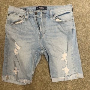 Hollister jean shorts